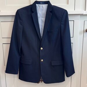 Izod Dark Blue Blazer with Gold Buttons